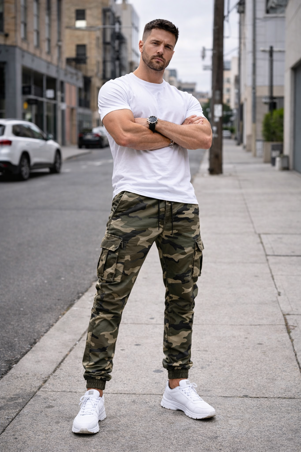 Andi - pantalones cargo robustos