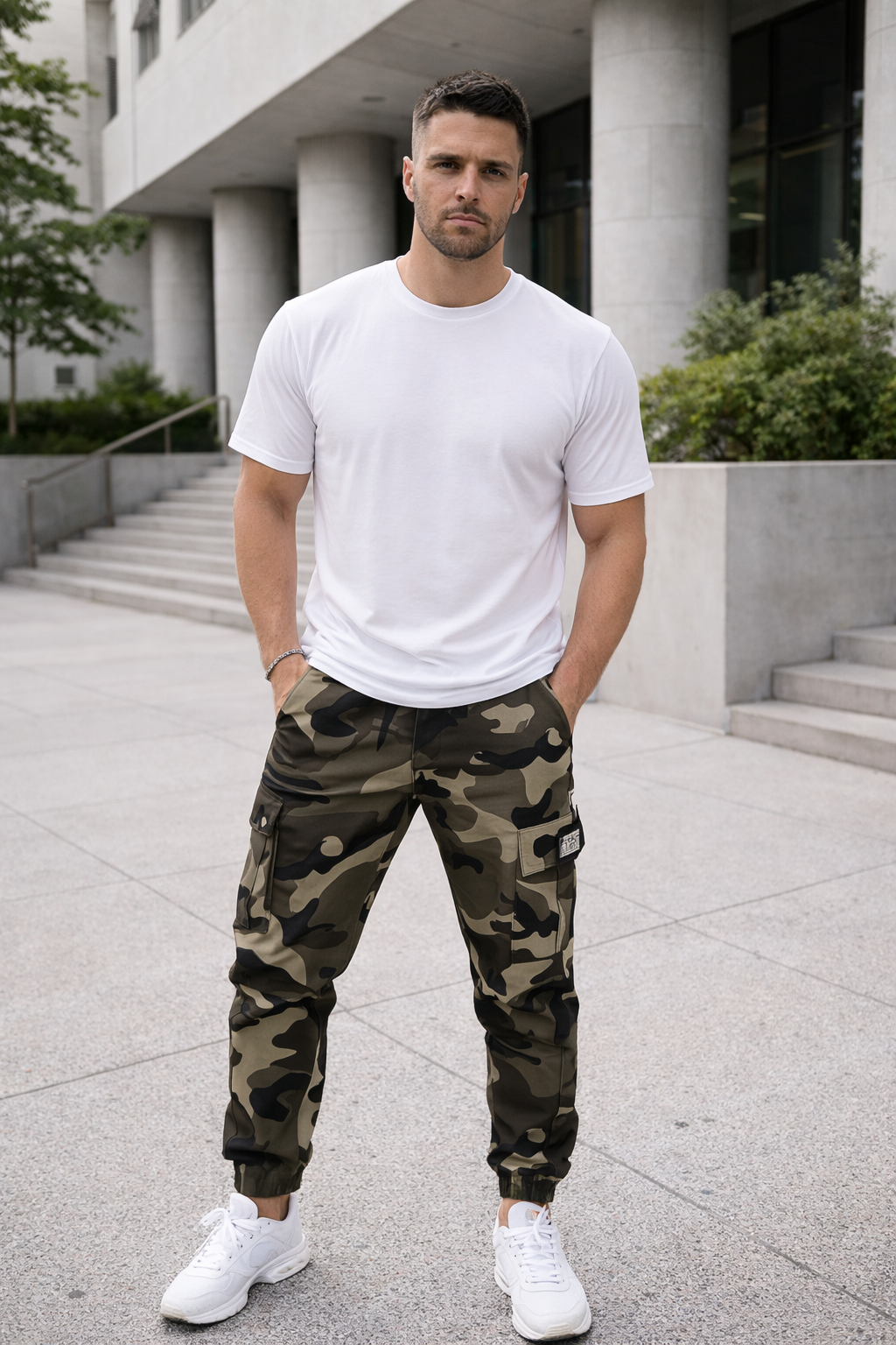 Andi - pantalones cargo robustos