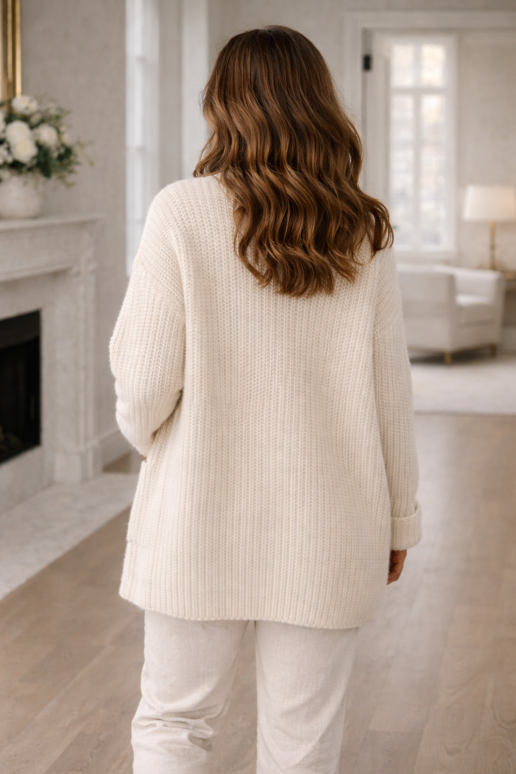 Anna | Sueter de punto en mezcla de lana