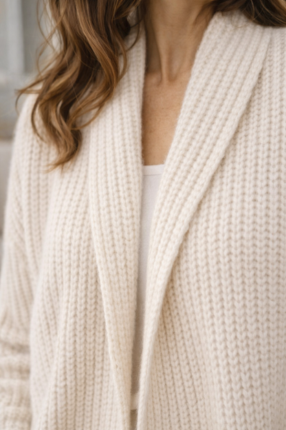 Anna | Sueter de punto en mezcla de lana