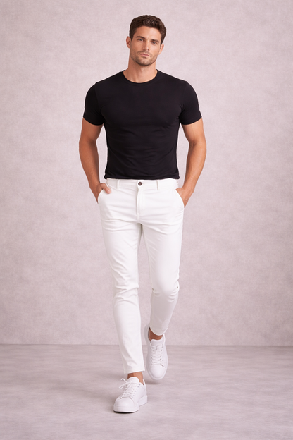 Axel – Pantalon casual Slim Fit