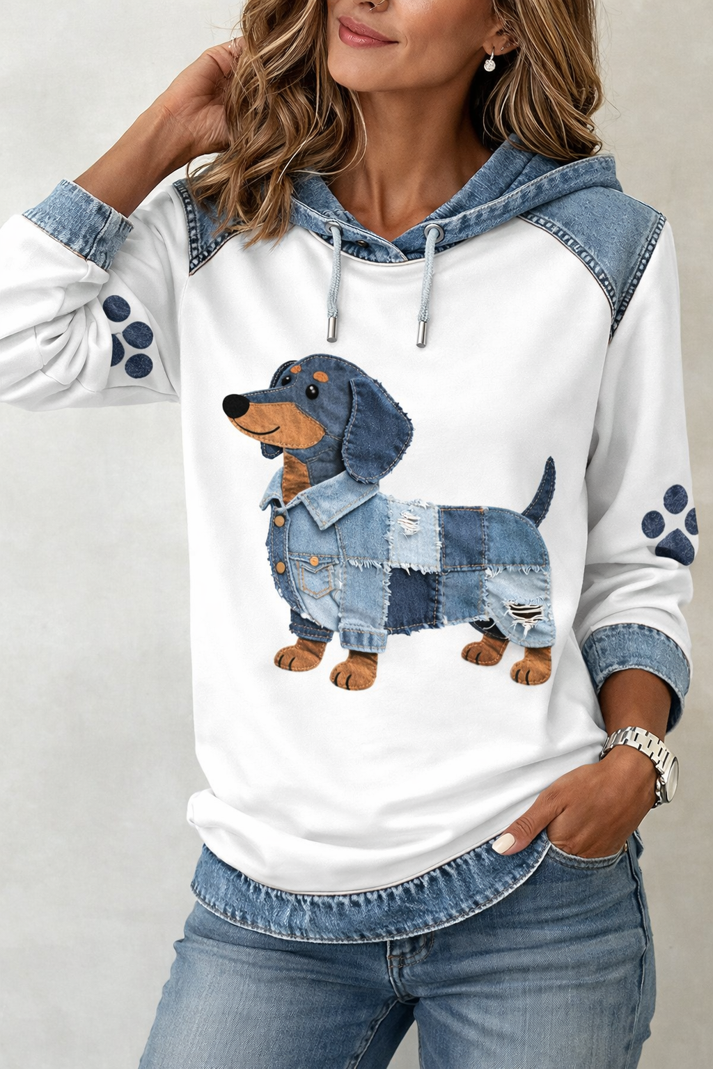 Brisa – Sudadera Patchwork