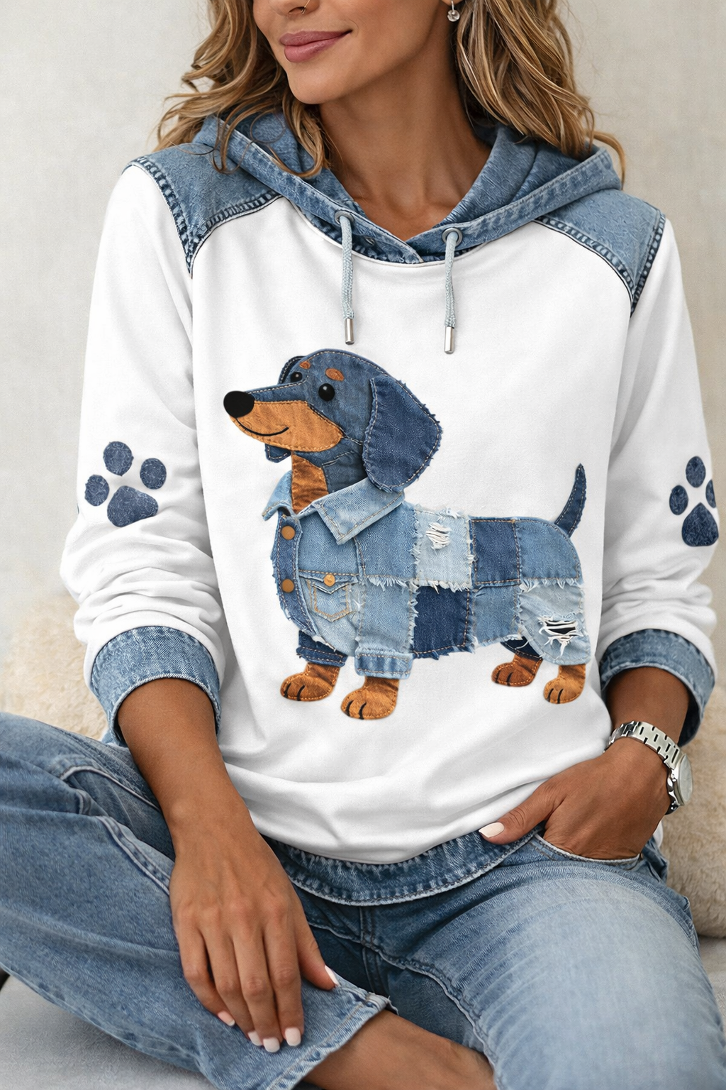 Brisa – Sudadera Patchwork
