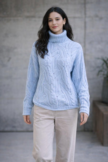 Lanaura | Suéter de punto en mezcla de lana