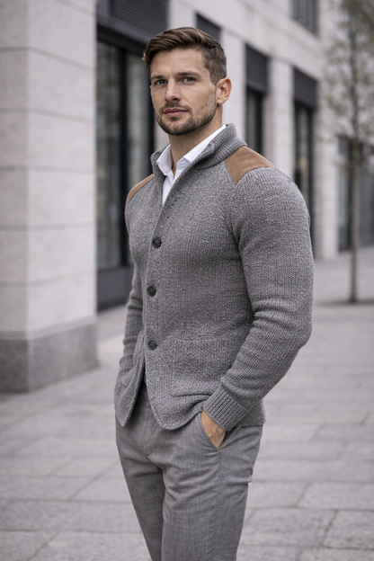 Lorenzo |BLAZER DE PUNTO TEXTURIZADO