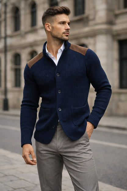 Lorenzo |BLAZER DE PUNTO TEXTURIZADO