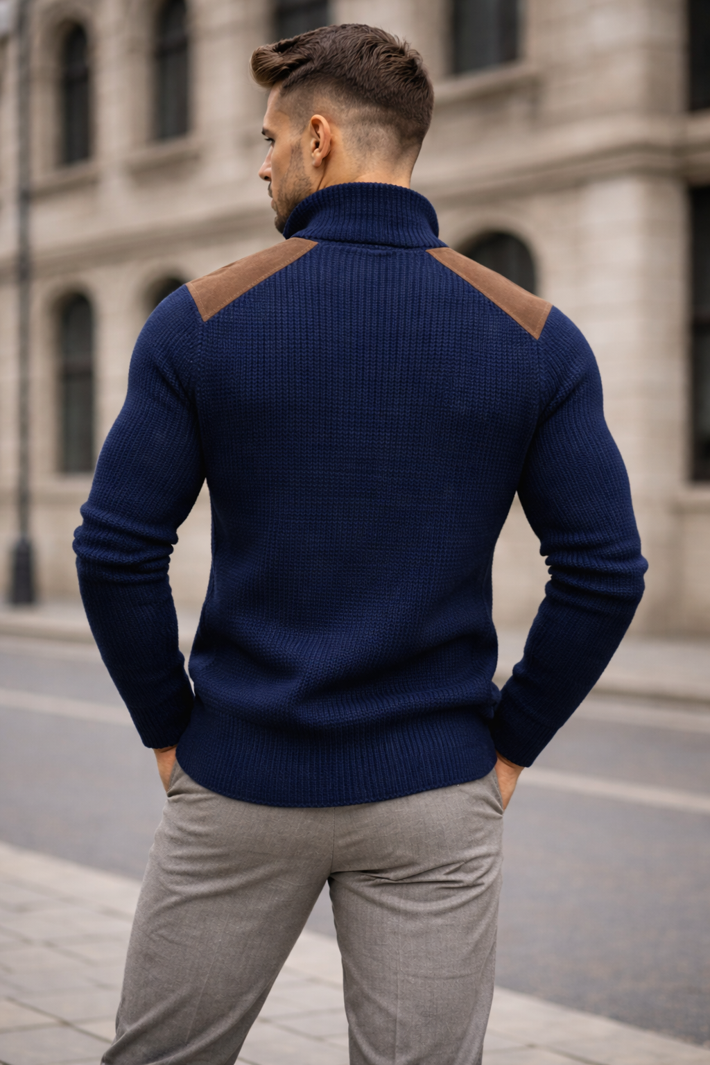 Lorenzo |BLAZER DE PUNTO TEXTURIZADO