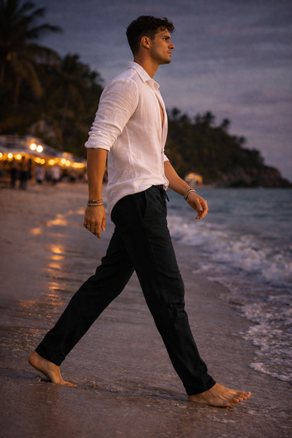 Pablo | Pantalon Resort de lino
