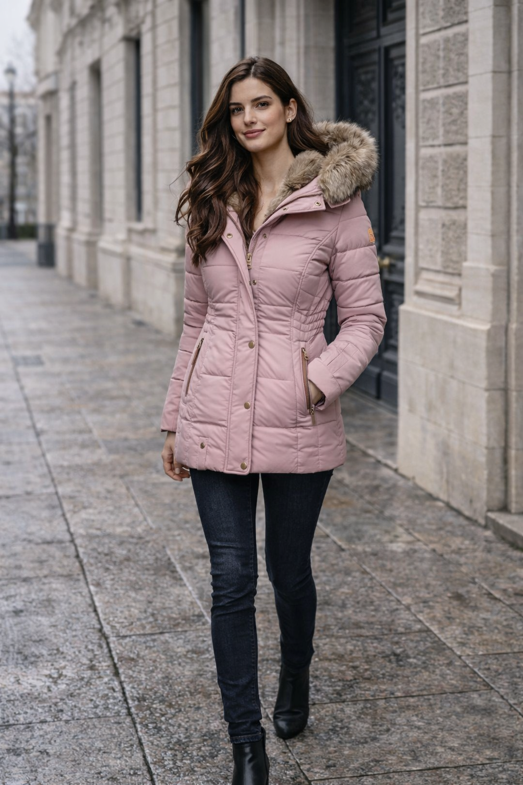 Rebecca - Abrigo de Invierno con Forro Cálido