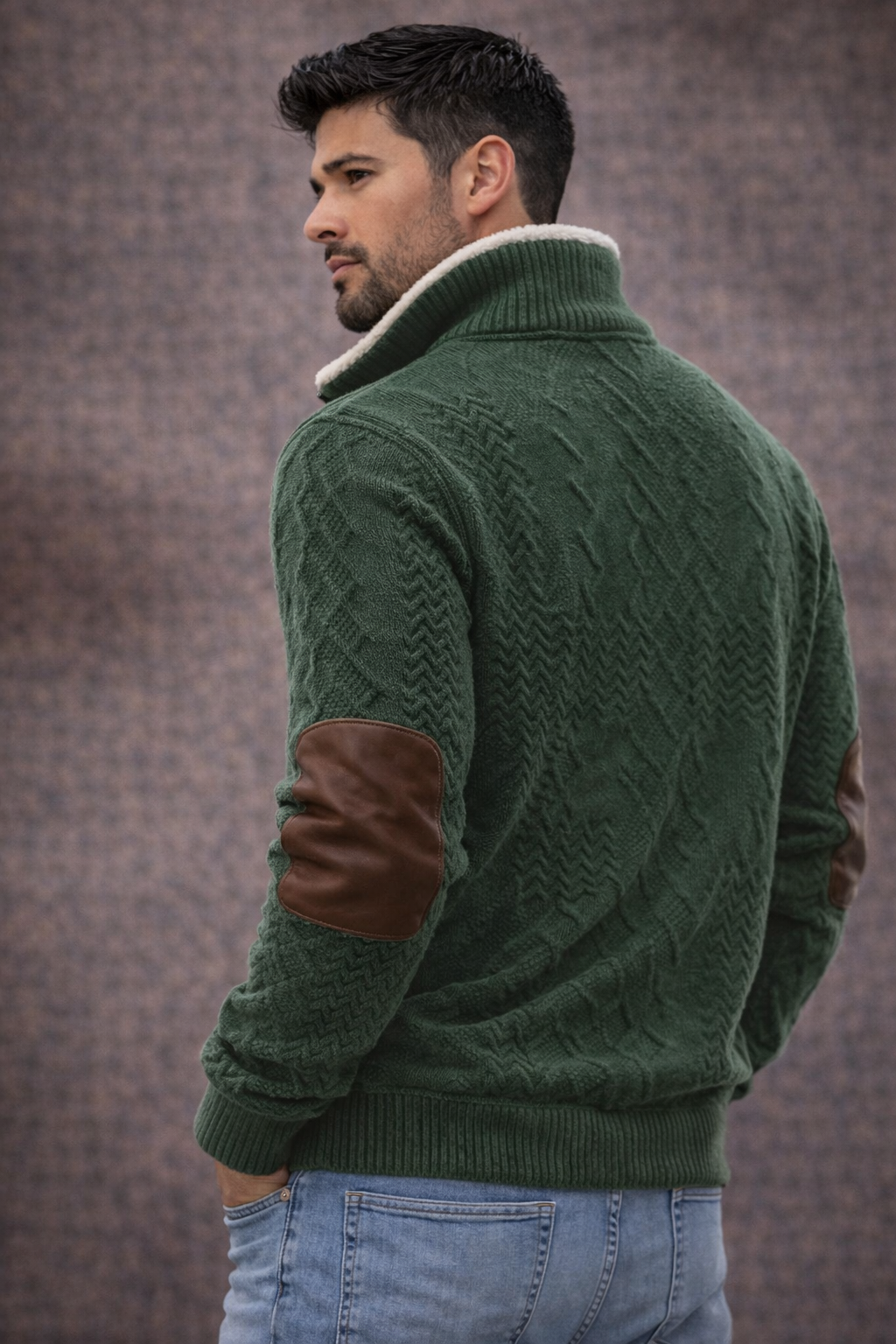 Río Sereno | Suéter térmico de cuello alto con polar suave