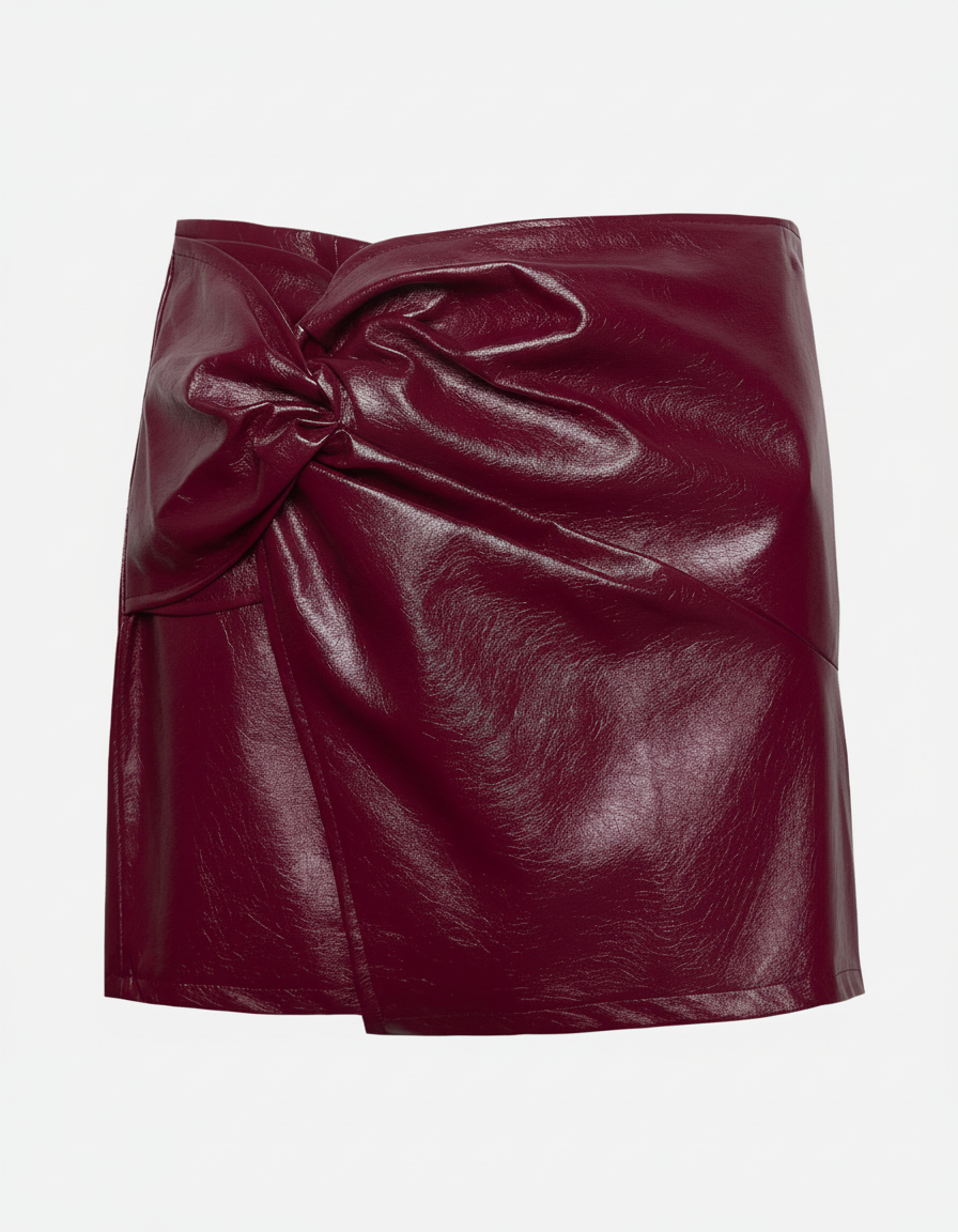 Sophie - Falda-Pantalón Efecto Cuero