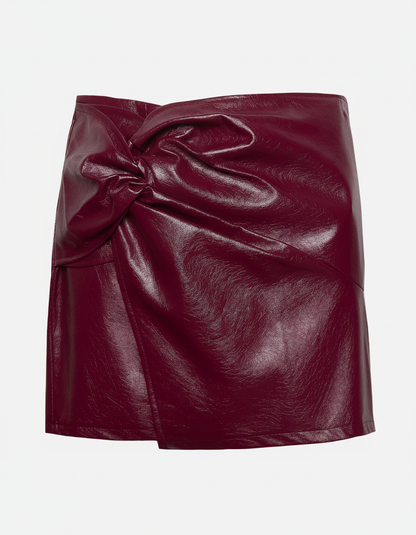 Sophie - Falda-Pantalón Efecto Cuero