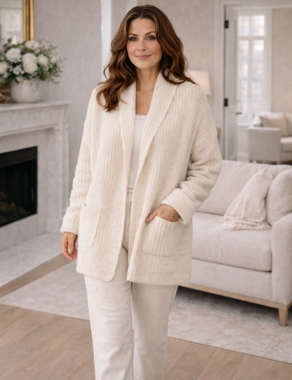 Anna | Sueter de punto en mezcla de lana