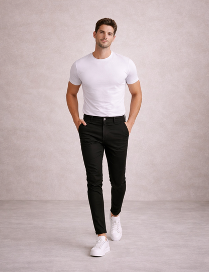 Axel – Pantalon casual Slim Fit