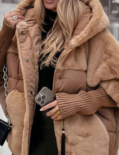 Aurea | Elegante chaqueta acolchada con capucha