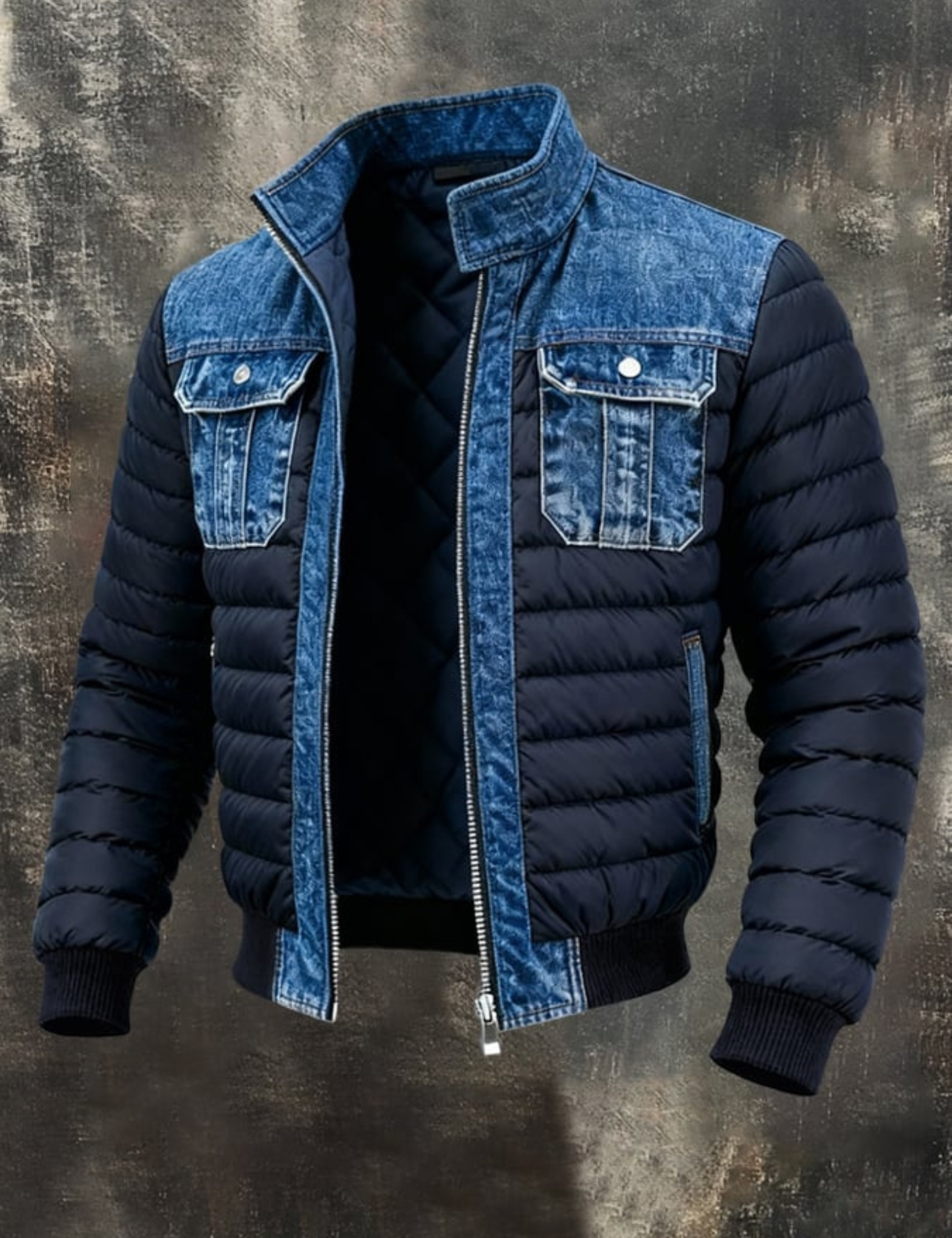 ADRIANO | CHAQUETA DOBLE DRIL CLÁSICA