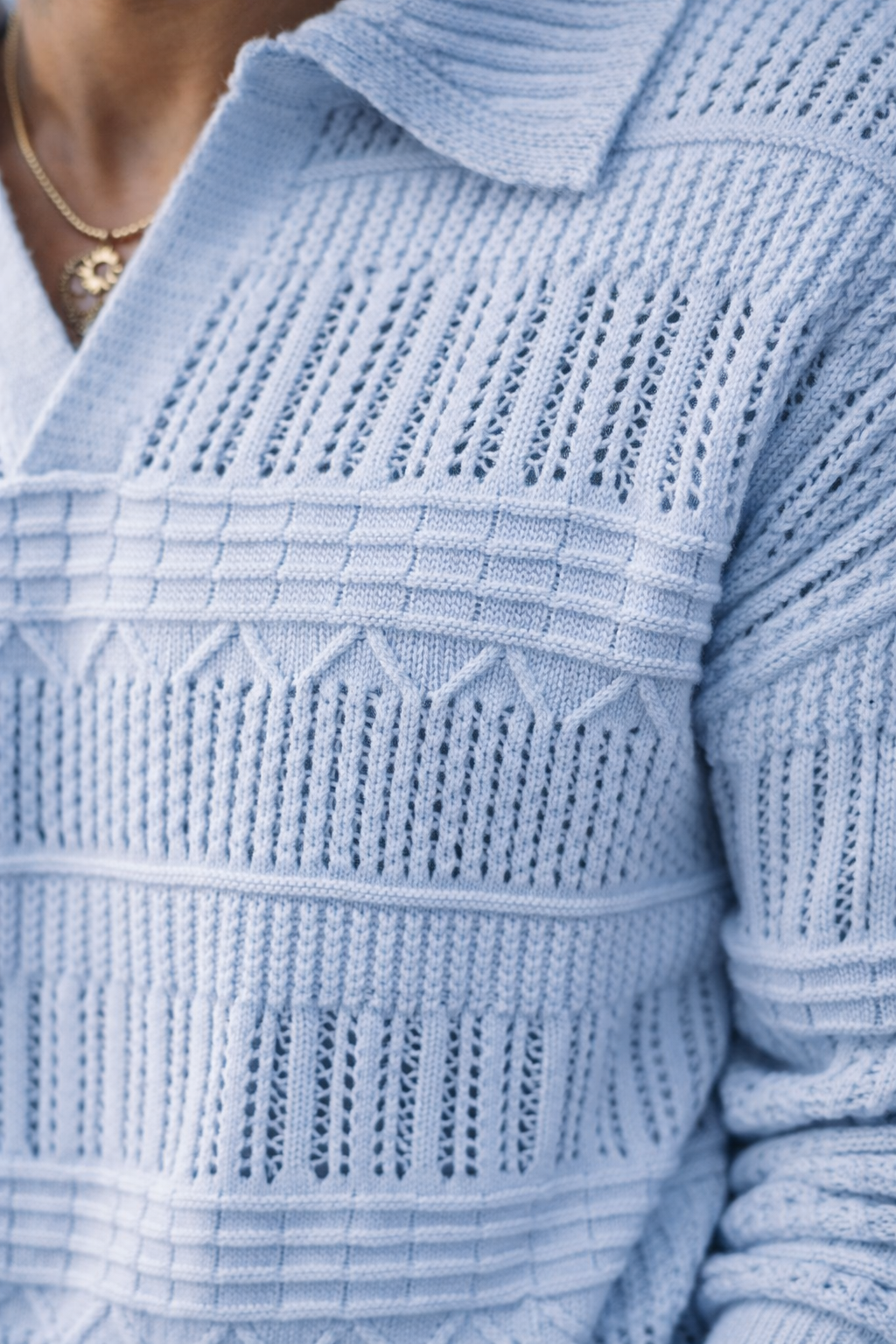 VICTOR | Suéter de punto texturizado premium