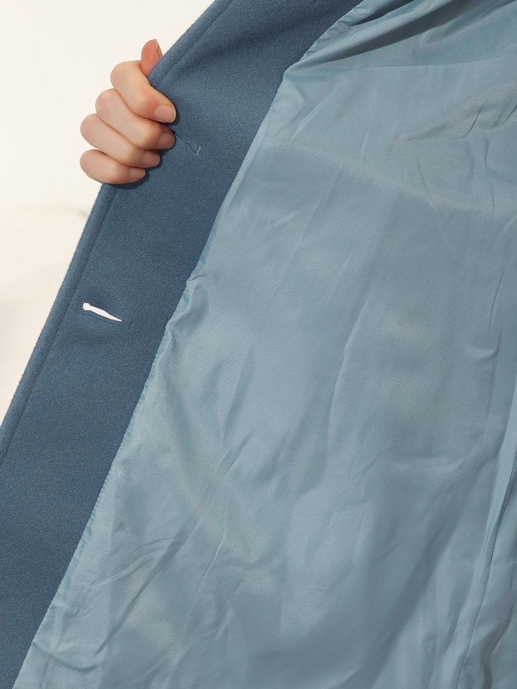 Isabella | Abrigo de invierno de mujer con un botón.